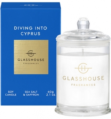 GLASSHOUSE DIVING INTO CYPRUS 60G
