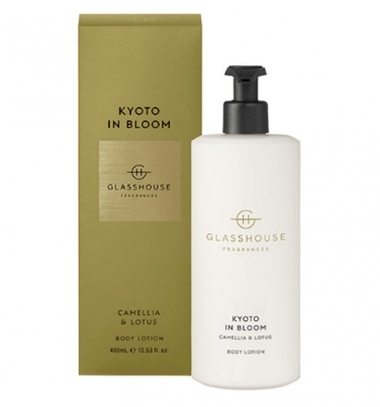 GLASSHOUSE KYOTO IN BLOOM BODY LOTION 400ML